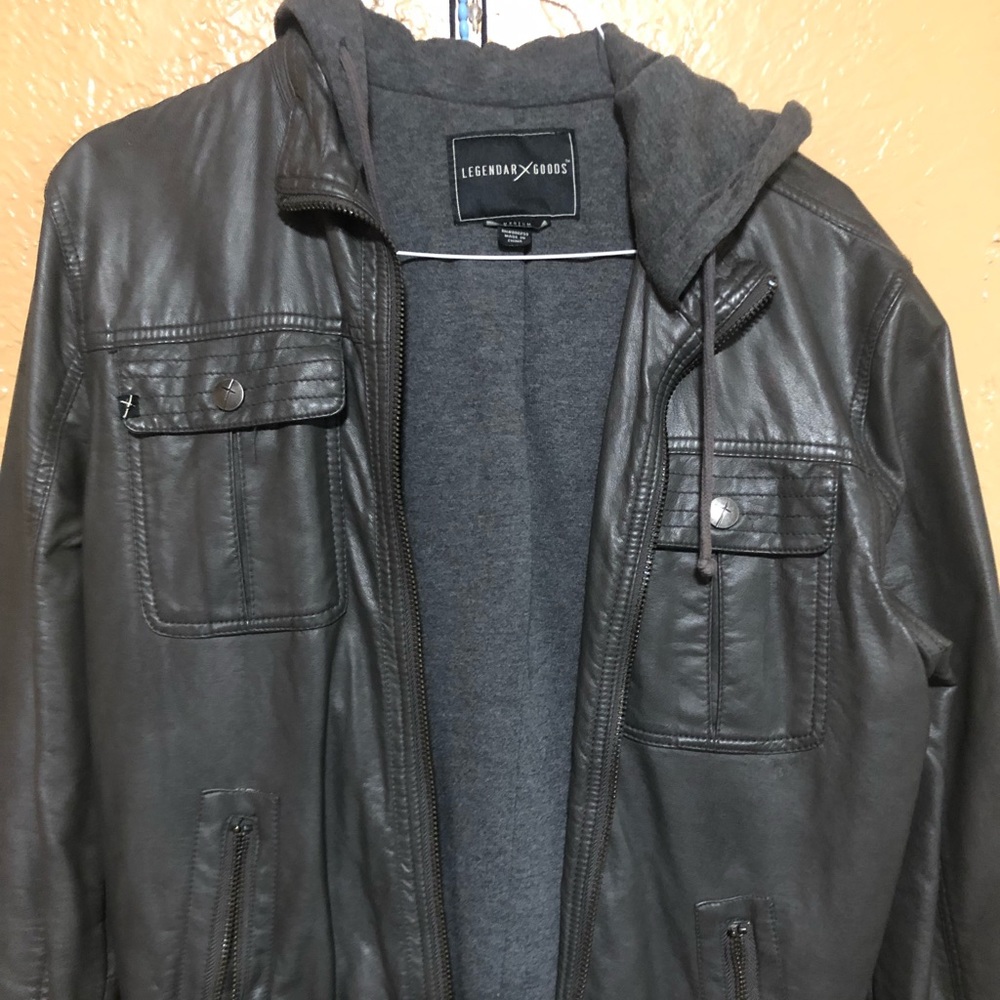 Leather jacket